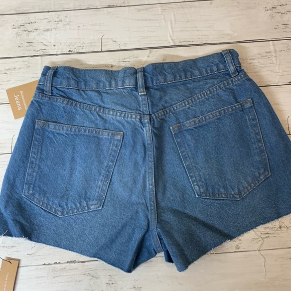 Reformation Dixie high rise jean short MYKONOS 25 - Picture 8 of 10